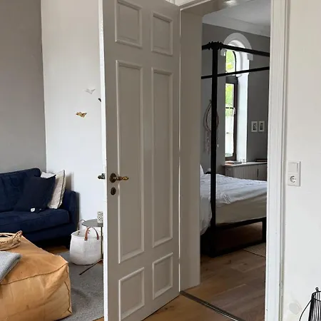 Historisch Smukkegard Im Modernen Ambiente Mit Balkon Nahe St Peter Ording Und Der Nordsee Apartment Toenning